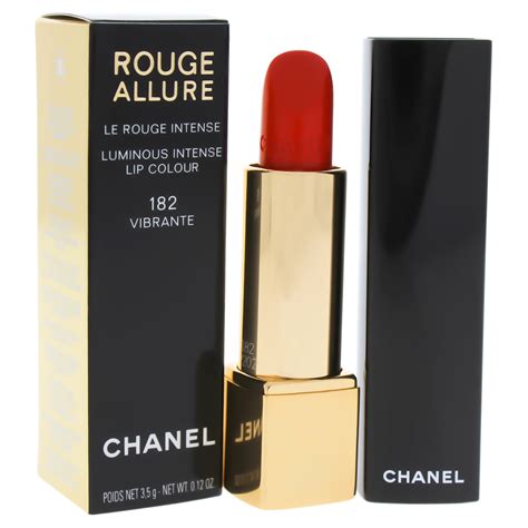 chanel rouge allure 182 vibrante|allure chanel rouge lipstick.